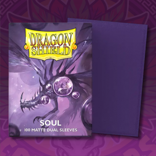 Dragon Shield Sleeves: Matte Dual Sleeves - Soul 100CT