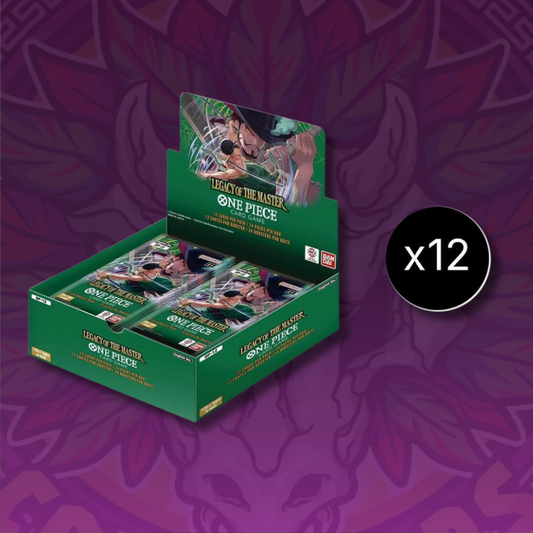Legacy of the Master Booster Box SEALED Case - (OP12)