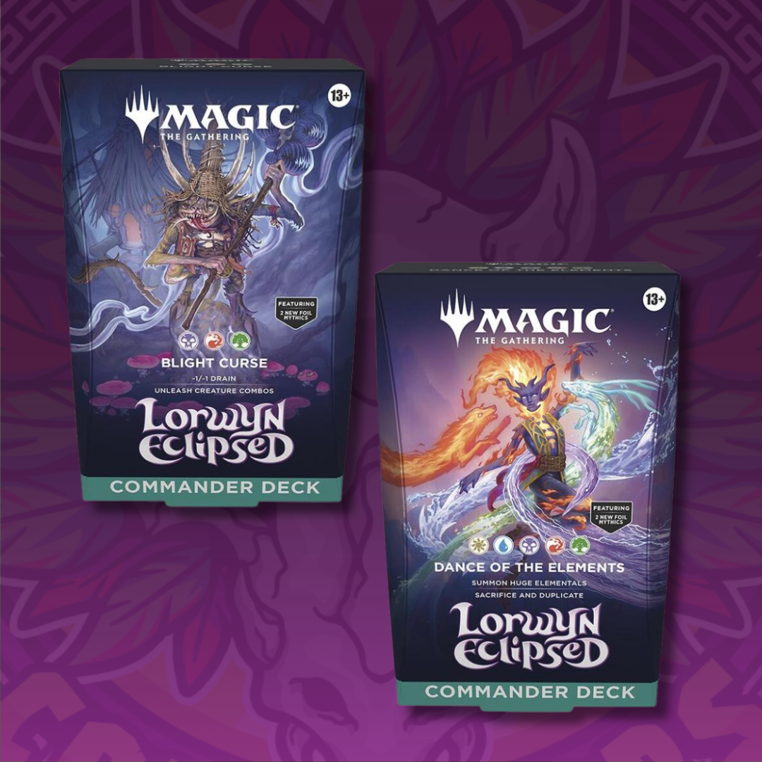 * PREORDER - Lorwyn Eclipsed Commander Decks [Set of 2] - (ECL)
