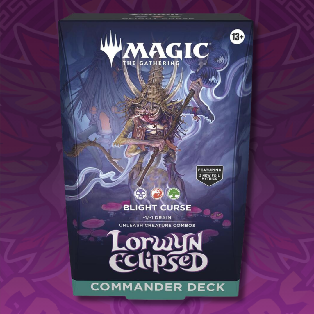 * PREORDER - Lorwyn Eclipsed Commander Deck - Blight Curse - (ECL)