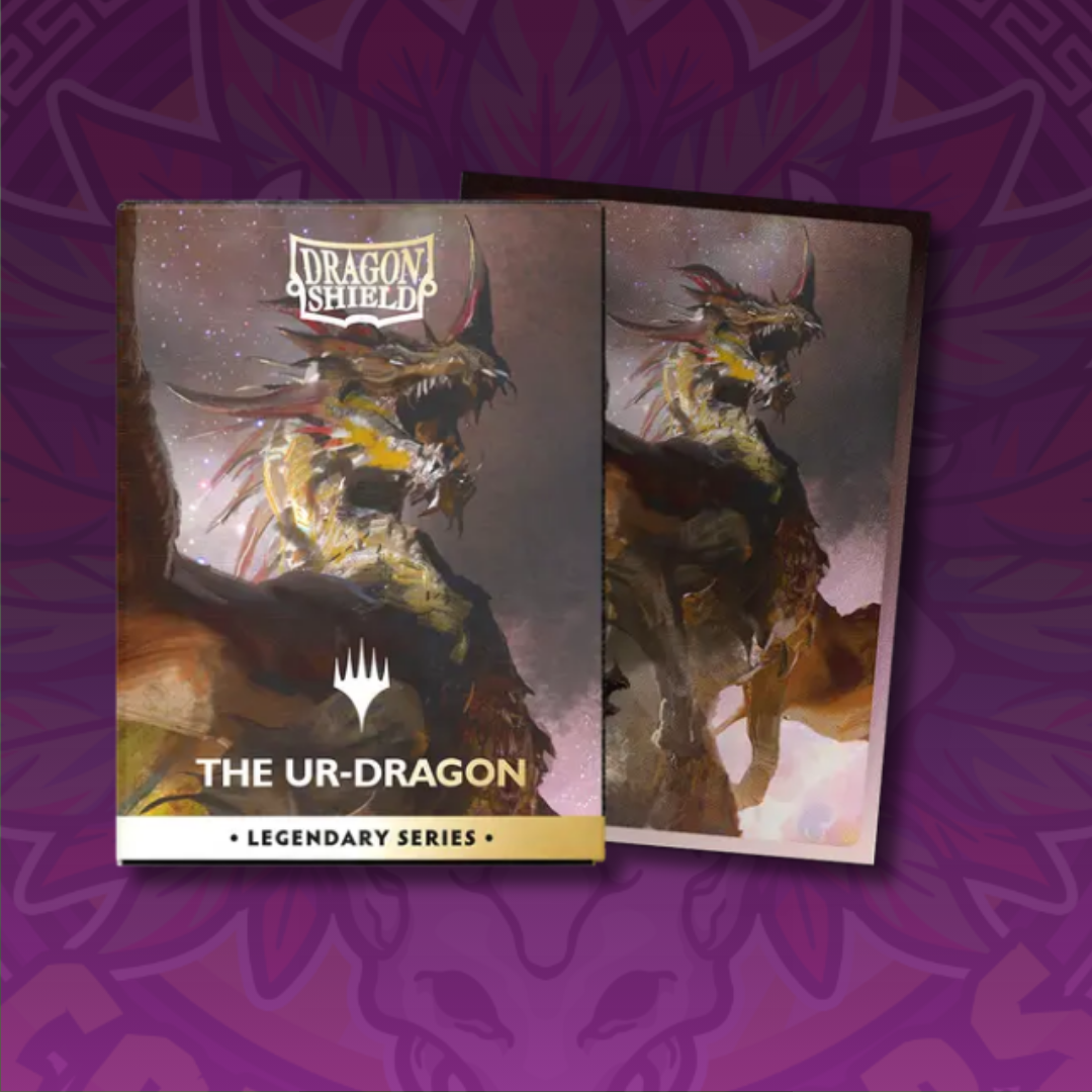 Dragon Shield Sleeves: Legendary Series - The Ur-Dragon - Matte Dual Art Sleeves