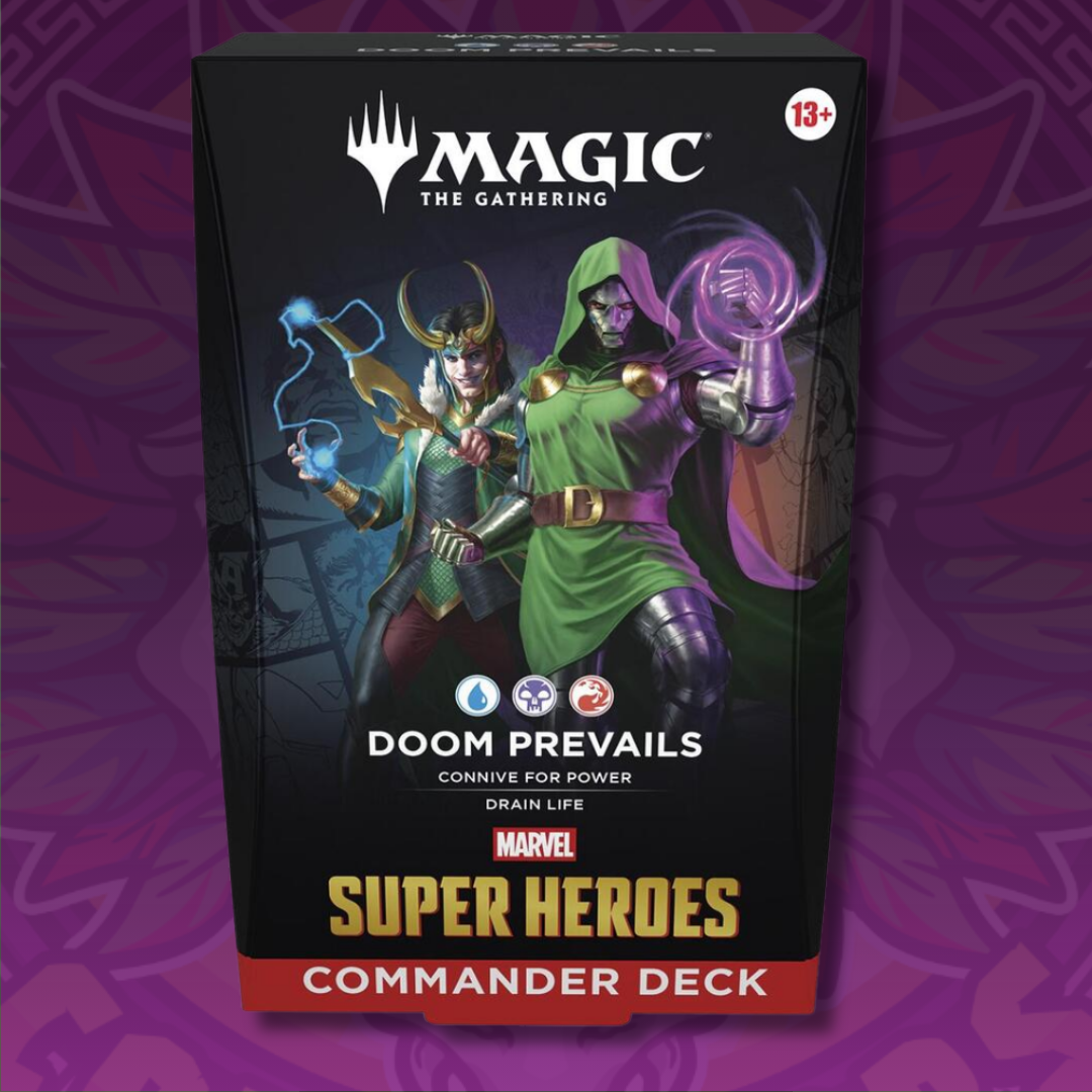 MTG Marvel Super Heroes Commander Deck Doom Prevails Sealed (MSH)