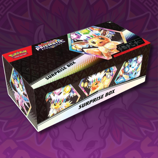 Prismatic Evolutions Surprise Box - SV: 8.5