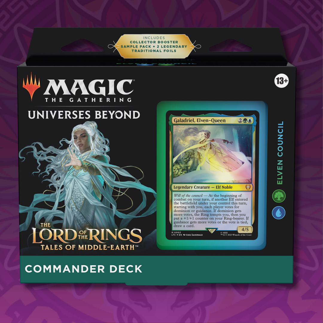 The Lord of the Rings: Tales of Middle-earth Commander Deck - Elven Council (LTR)
