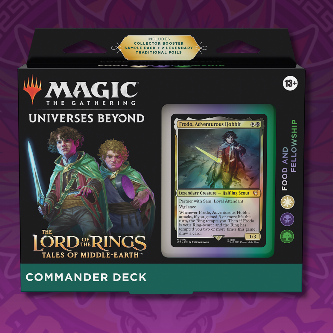 The Lord of the Rings: Tales of Middle-earth Commander Deck - Food and Fellowship (LTR)