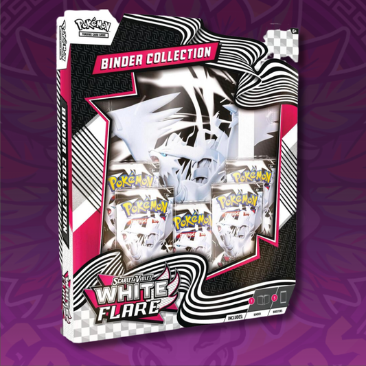 White Flare Binder Collection - SV: White Flare (WHT)