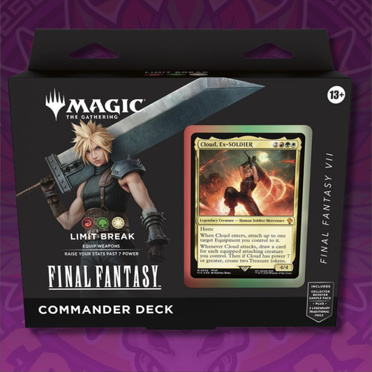 FINAL FANTASY Commander Deck - FINAL FANTASY VII Limit Break - (FIN)