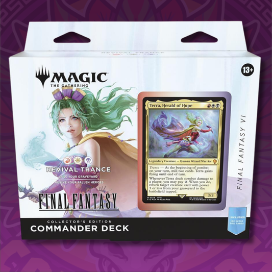 FINAL FANTASY Commander Deck - FINAL FANTASY VI Revival Trance (Collector's Edition) - (FIN)