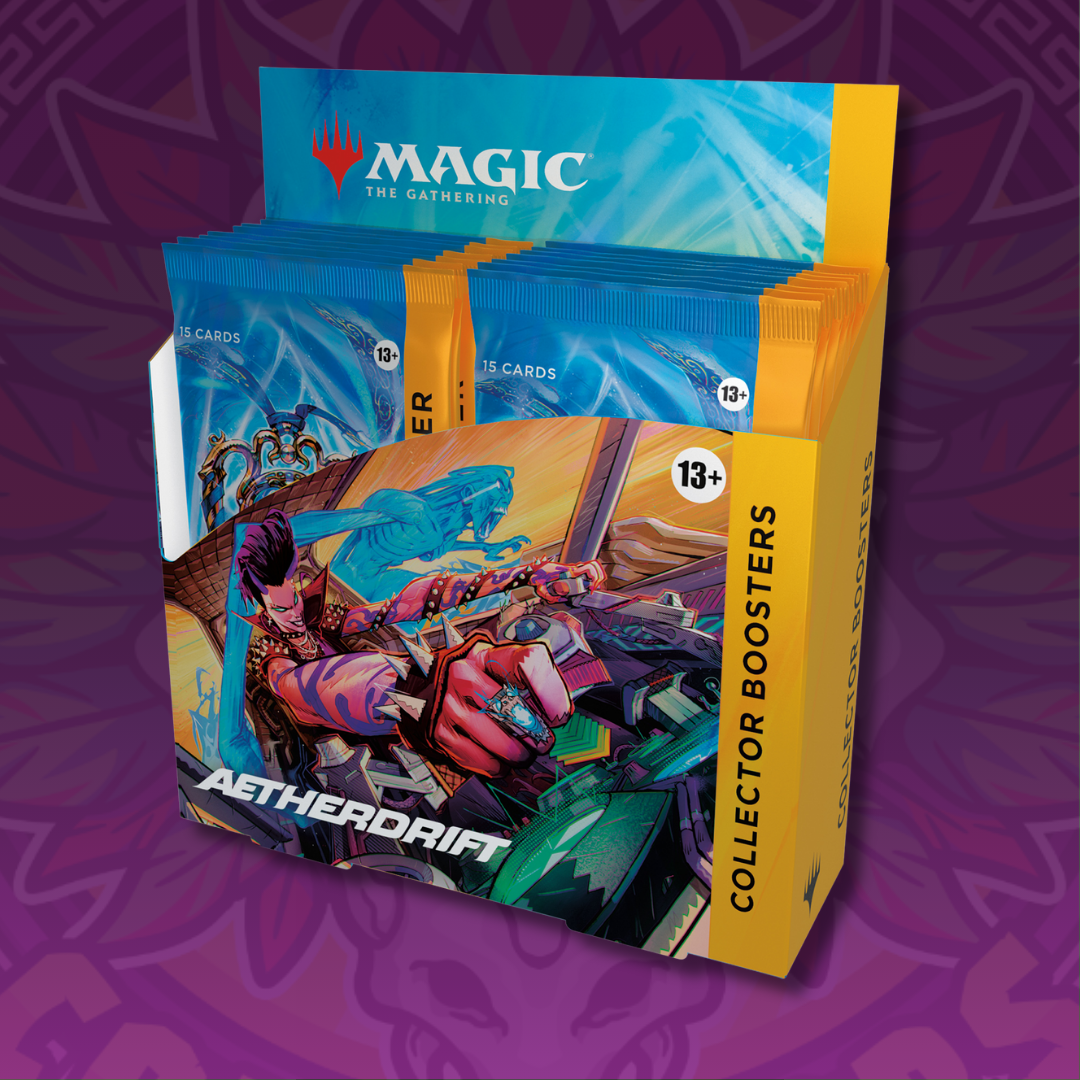 *PRE ORDER* Magic: The Gathering - Aetherdrift Collector Booster Box (DFT)