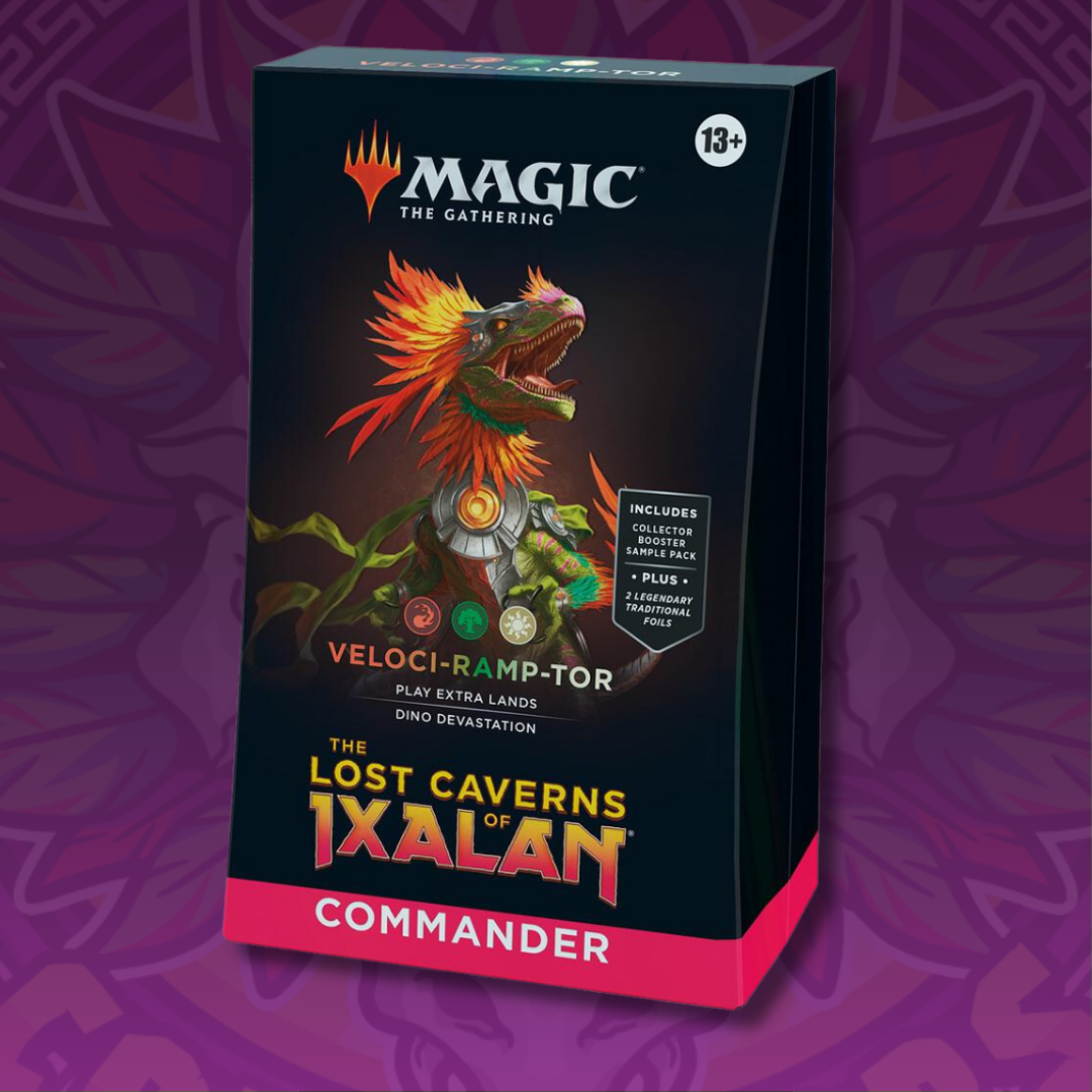 The Lost Caverns of Ixalan Commander Deck - Veloci-Ramp-Tor - Commander (LCI)