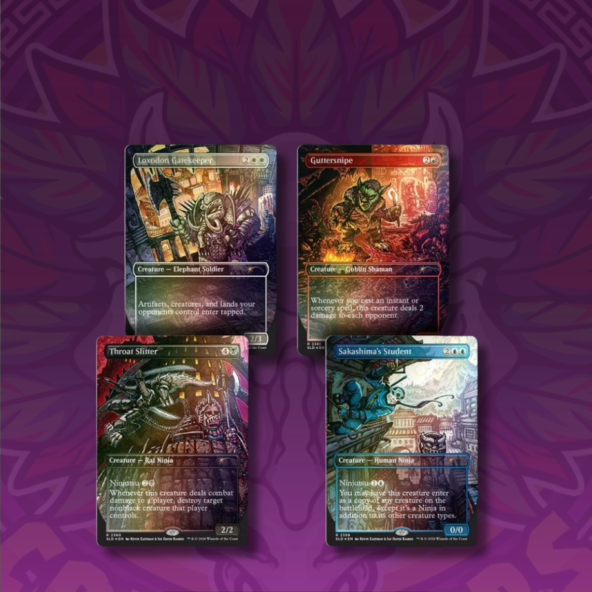 Secret Lair Drop: Featuring: Kevin Eastman (Colors) - Traditional Foil Edition (SLD)