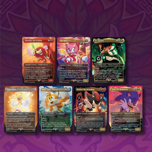 Secret Lair x Sonic the Hedgehog Superdrop: Friends & Foes (Non-Foil) (SLD)
