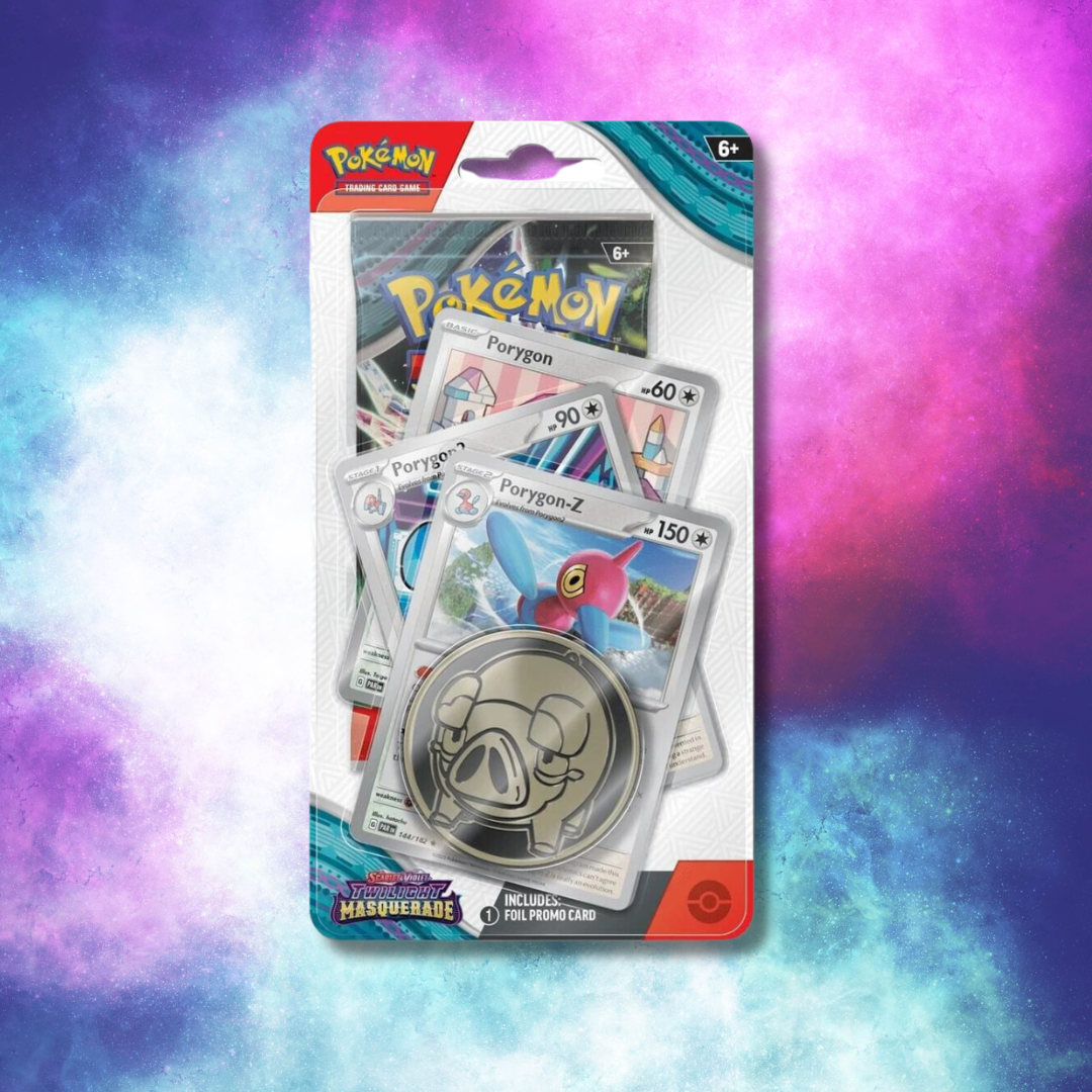 Estuche de lápices premium Twilight Masquerade Checklane [Porygon] - SV06 (TWM)