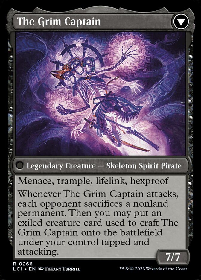 Throne of the Grim Captain (Back)