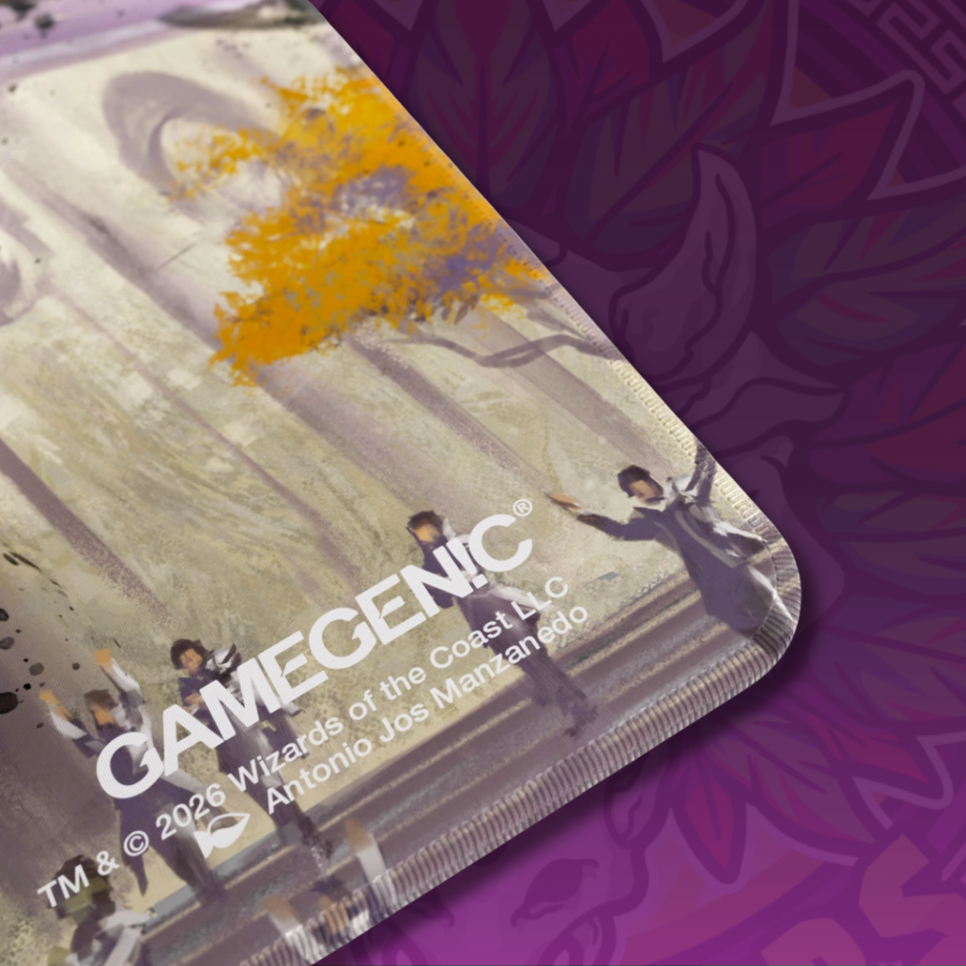 Gamegenic Magic: The Gathering Secrets of Strixhaven Shiny Playmat – Silverquill: The Stylomancers