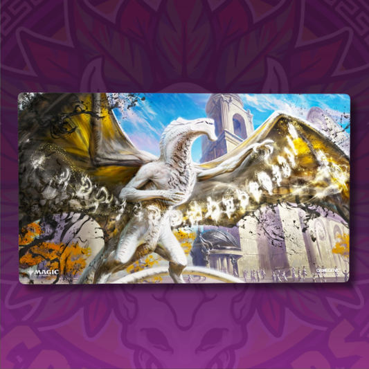 Gamegenic Magic: The Gathering Secrets of Strixhaven Shiny Playmat – Silverquill: The Stylomancers