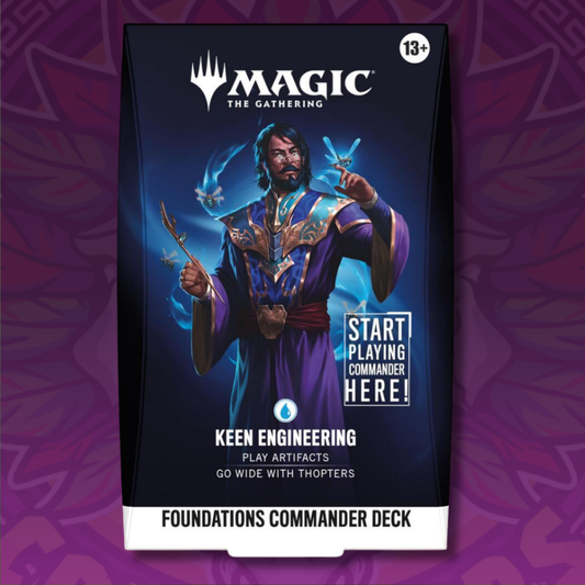 Foundations Commander Deck - Keen Engineering (FDC)