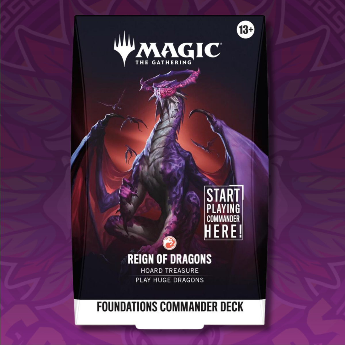 (Preorder) Foundations Commander Deck - Reign of Dragons (FDC)