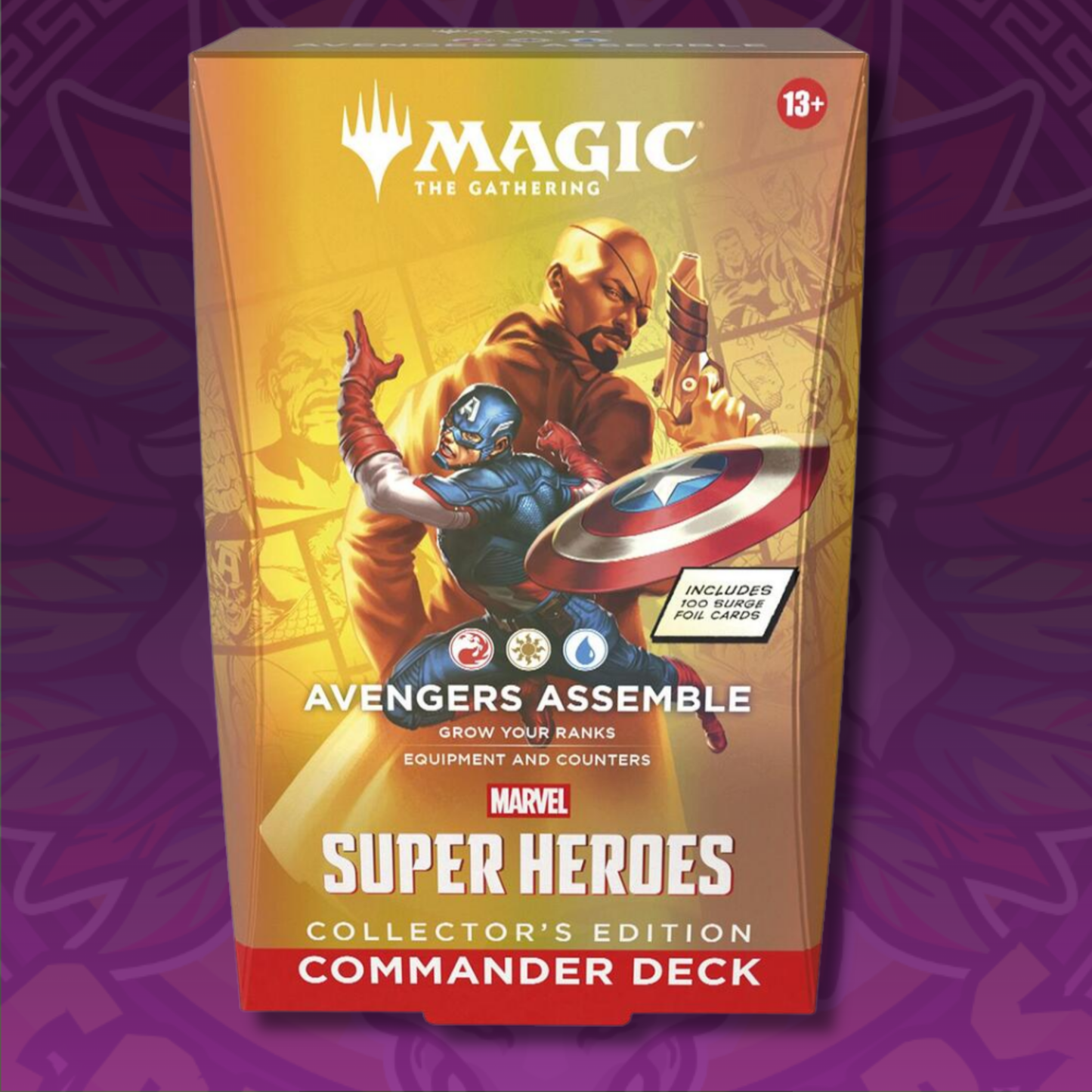 MTG Marvel Super Heroes Avengers Assemble Collector's Edition Commander Deck Sealed (MSC)