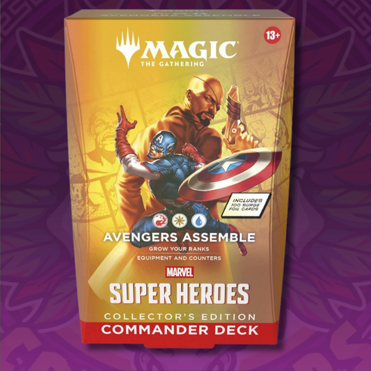 MTG Marvel Super Heroes Avengers Assemble Collector's Edition Commander Deck Sealed (MSC)