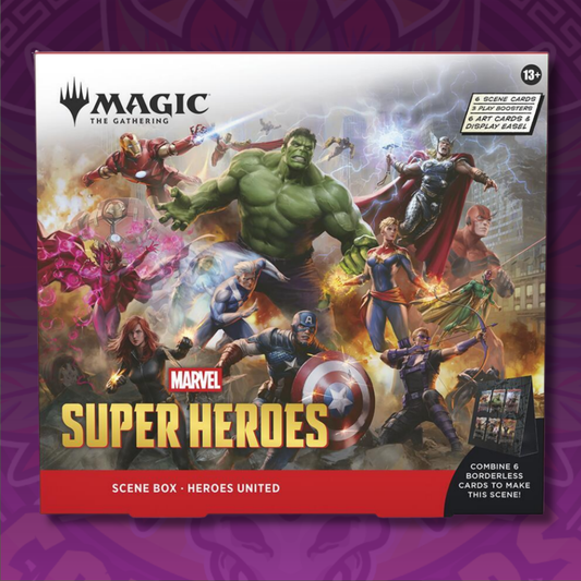Marvel Super Heroes Scene Box - Heroes United (MSH)