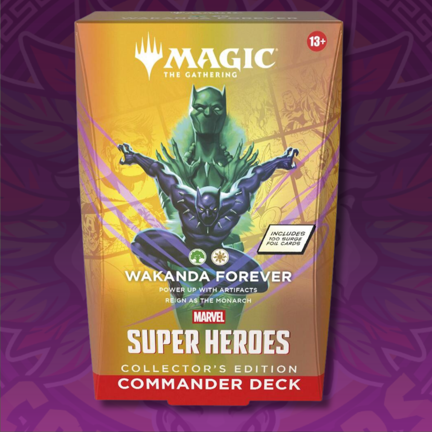 MTG Marvel Super Heroes Wakanda Forever Collector's Edition Commander Deck Sealed (MSC)