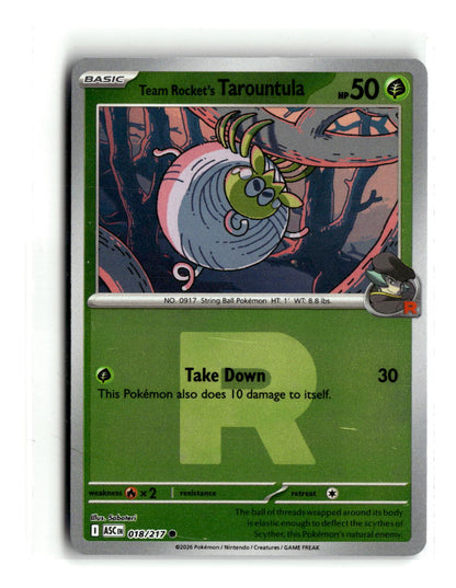 Team Rocket's Tarountula (Team Rocket)