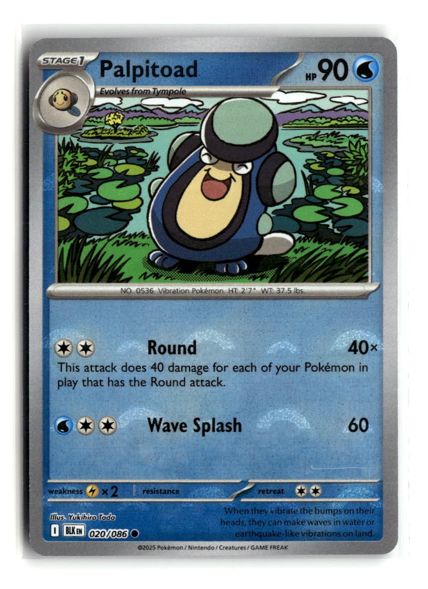 Palpitoad (Poke Ball Pattern)