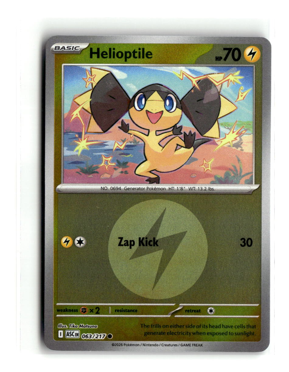 Helioptile (Energy Symbol Pattern)