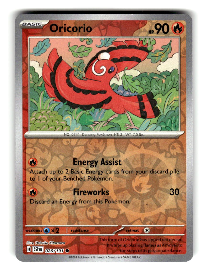 Oricorio - 026/191