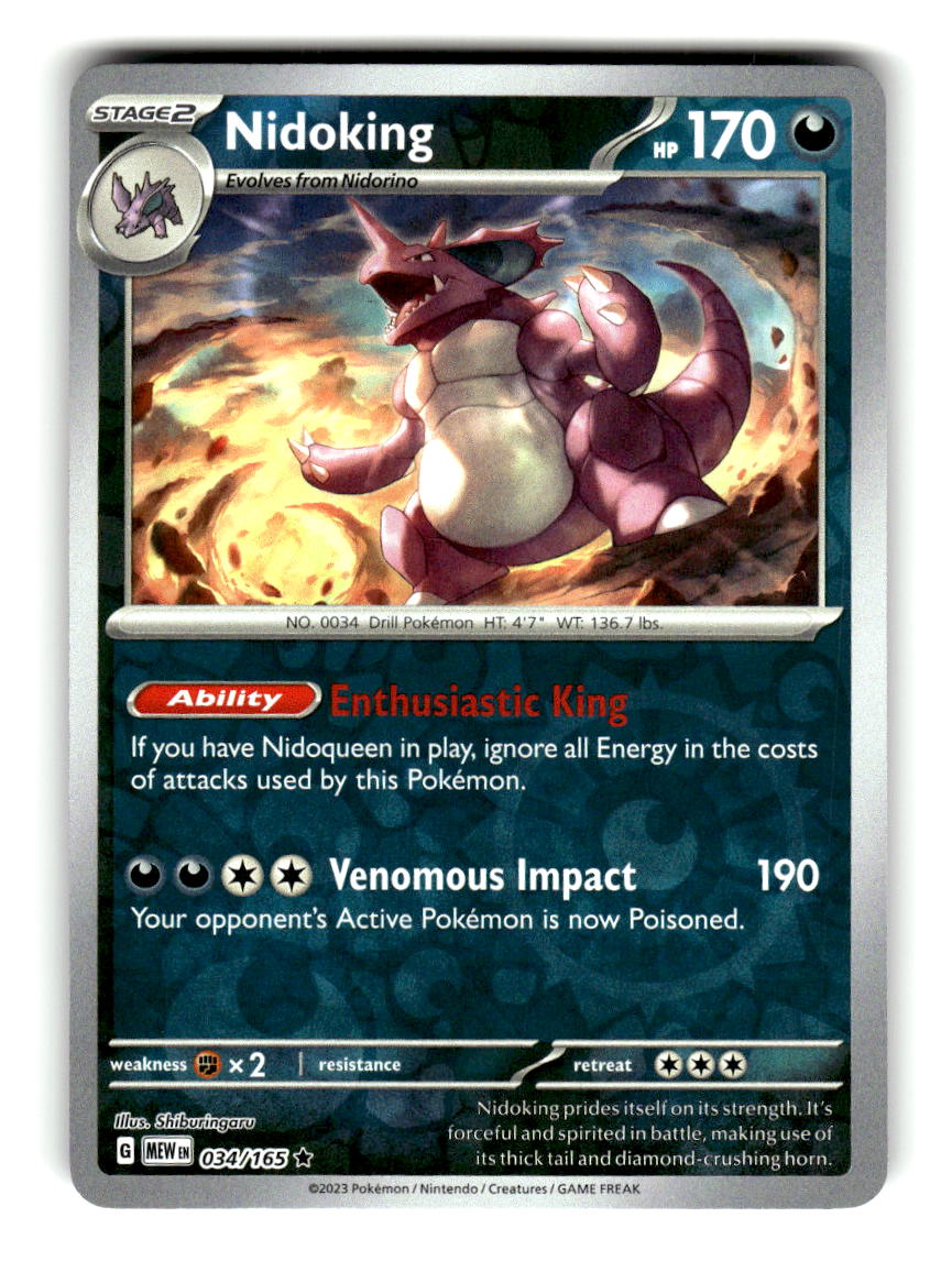 Nidoking - 034/165