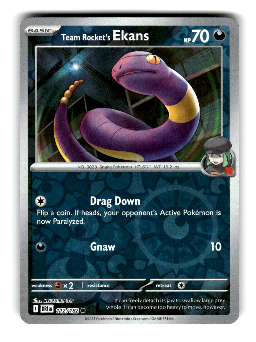 Team Rocket's Ekans
