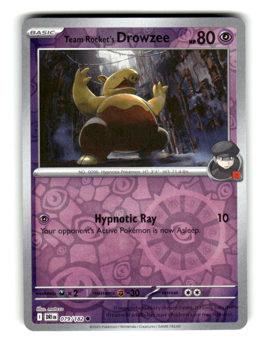 Team Rocket's Drowzee