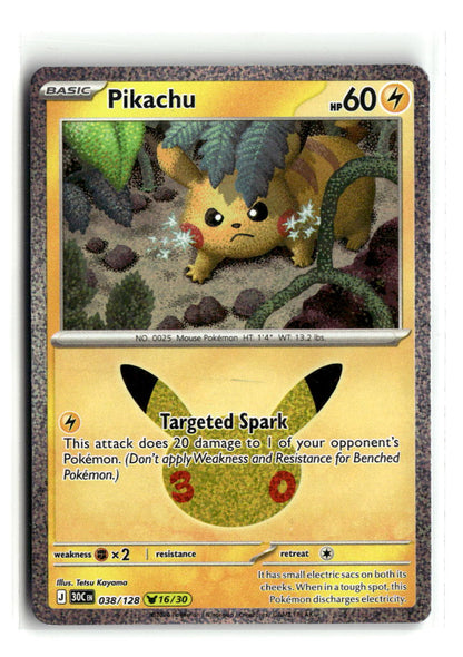Pikachu - 038/128 | Near Mint / English / Holofoil