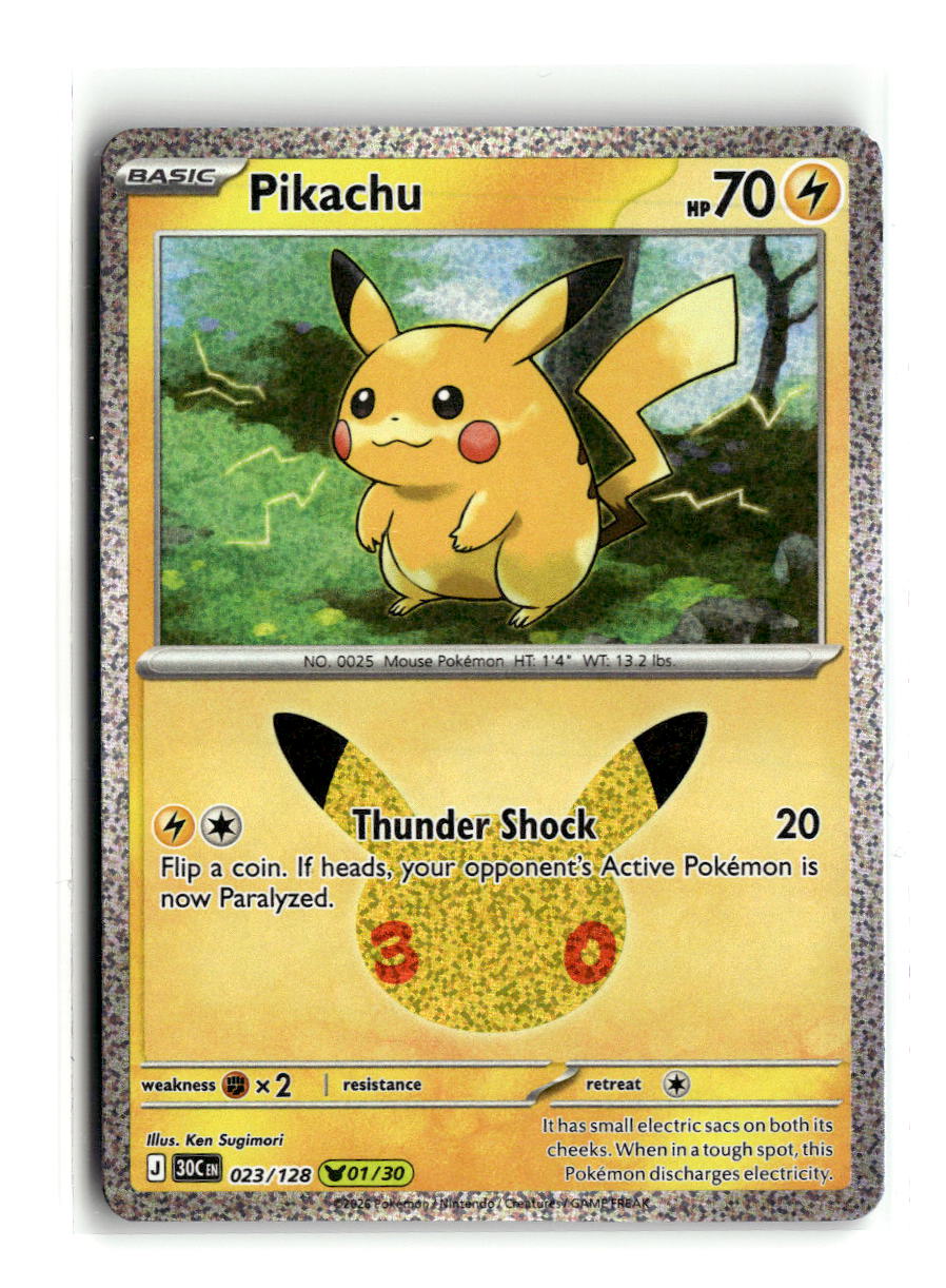 Pikachu - 023/128 | Near Mint / English / Holofoil
