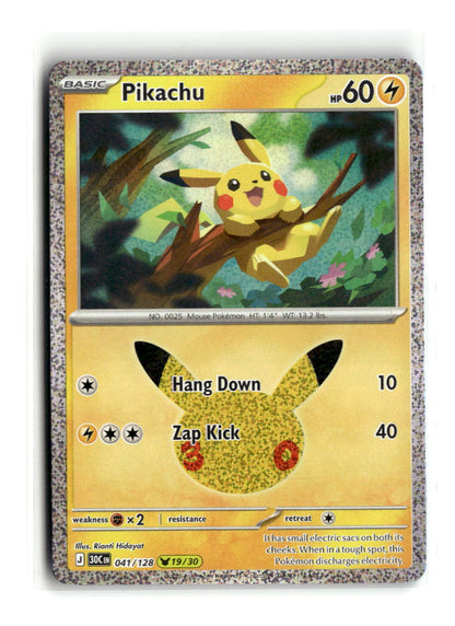 Pikachu - 041/128 | Near Mint / English / Holofoil