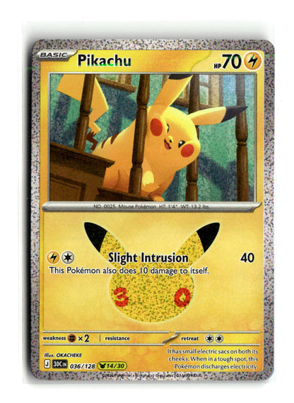Pikachu - 036/128 | Near Mint / English / Holofoil