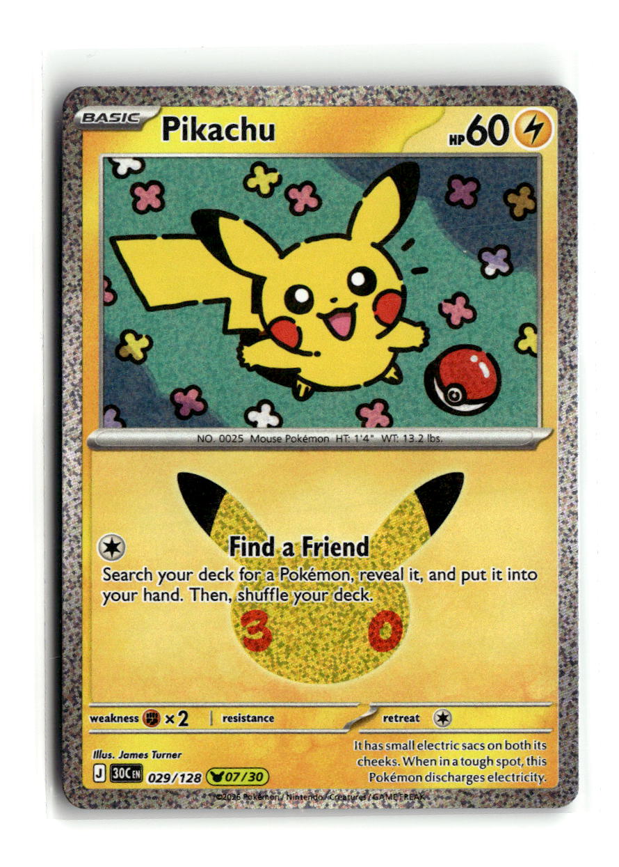 Pikachu - 029/128 | Near Mint / English / Holofoil