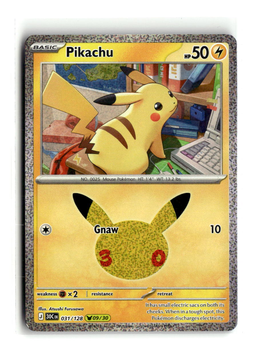 Pikachu - 031/128 | Near Mint / English / Holofoil