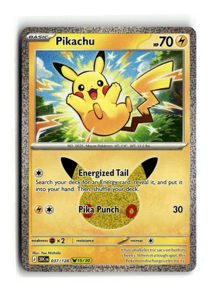 Pikachu - 037/128 | Near Mint / English / Holofoil