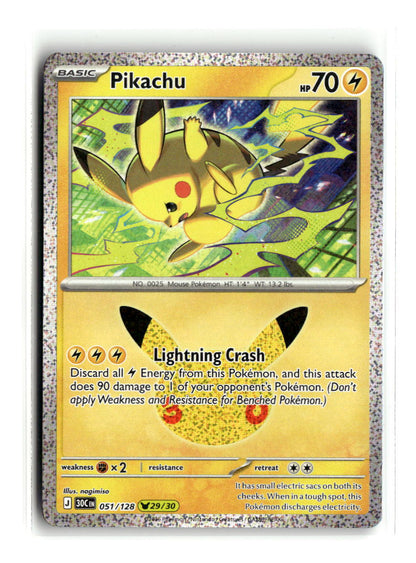 Pikachu - 051/128 | Near Mint / English / Holofoil