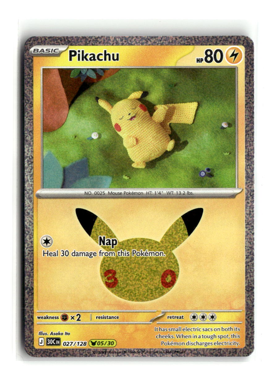 Pikachu - 027/128 | Near Mint / English / Holofoil