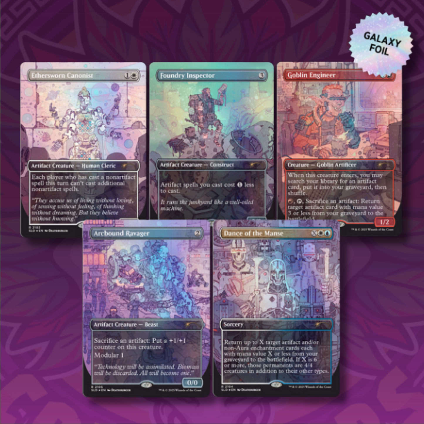 Secret Lair x Chaos Vault Drop: Featuring: Deathburger (Galaxy Foil) (SLD)