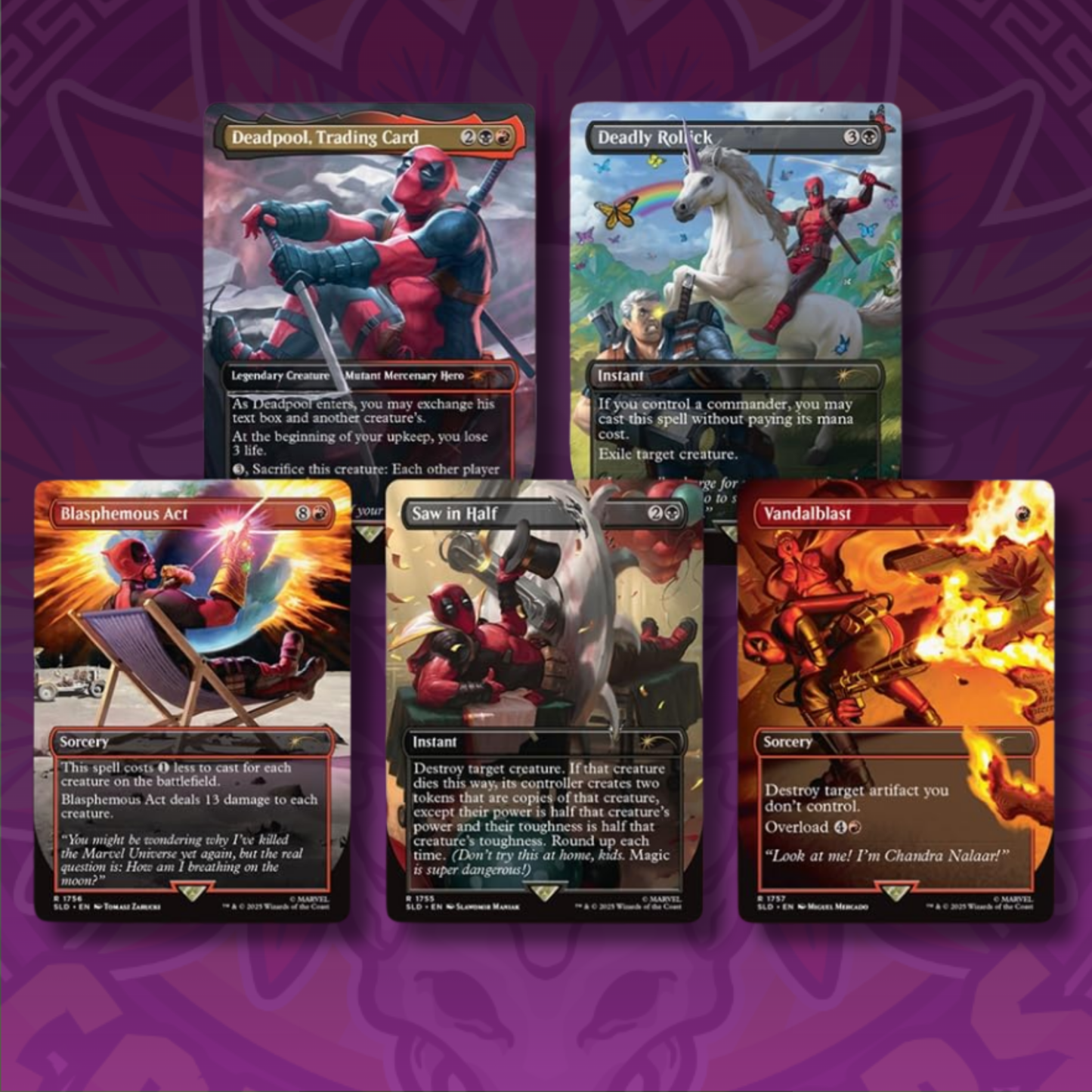Secret Lair Drop: Secret Lair x Marvel's Deadpool - Non-Foil Edition (SLD)