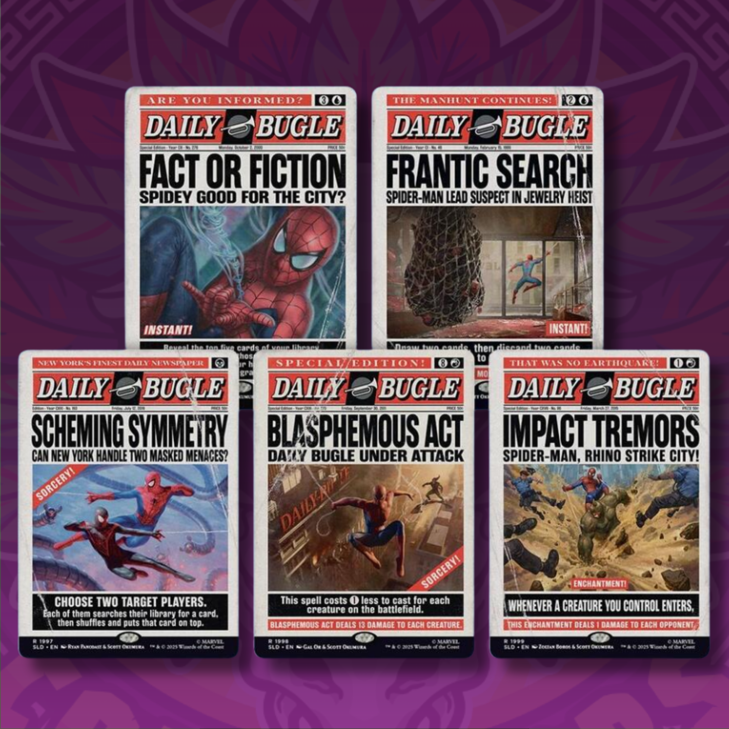 Secret Lair Drop: Secret Lair x Marvel's Spider-Man: Daily Bugle Breaking News - Non-Foil Edition (SLD)