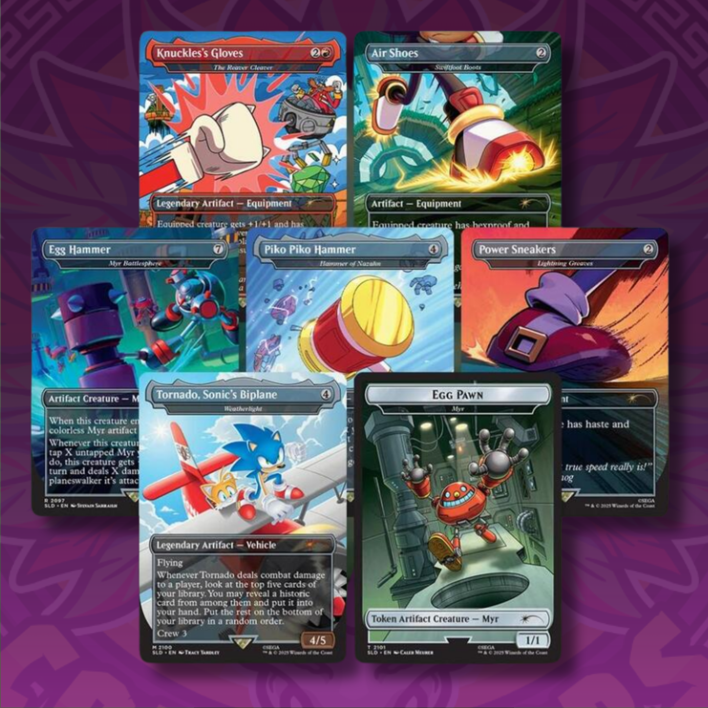 Secret Lair x Sonic the Hedgehog Superdrop: Turbo Gear (Non-Foil) (SLD)