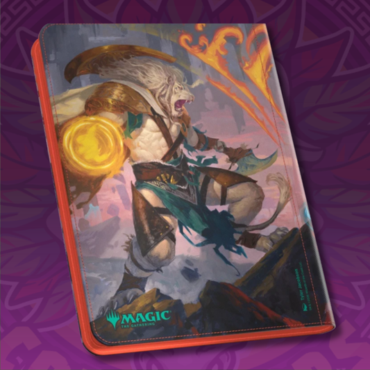 Ultimate Guard MTG Reality Fracture Zipfolio 360 Xenoskin – Ajani Resolute / Unrelenting